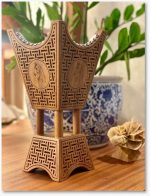 Al-Warda Horse Head Carving Mitkan