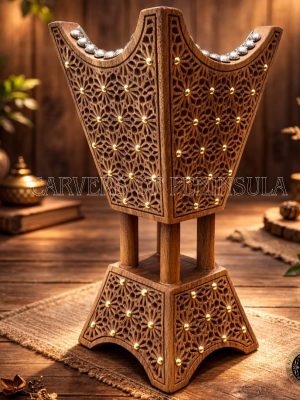 Meshed Shajarah Pattern with Stud