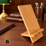 Plain Wooden Mobile Stand