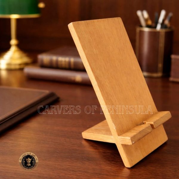 Plain Wooden Mobile Stand