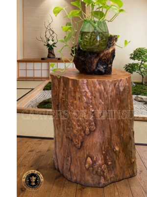 Live-Edge Side Table