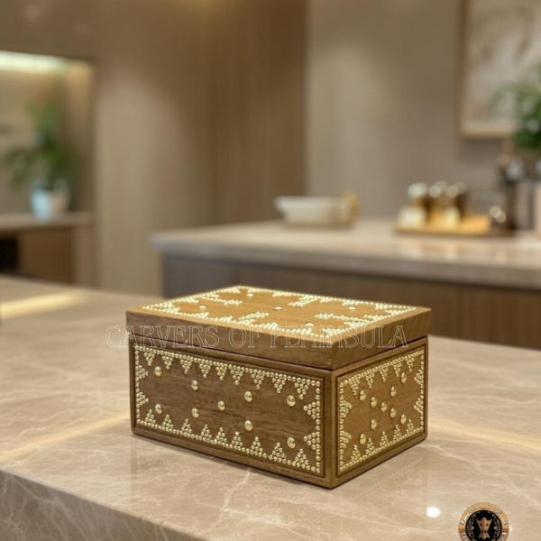 Arabic Decorated Wooden Box