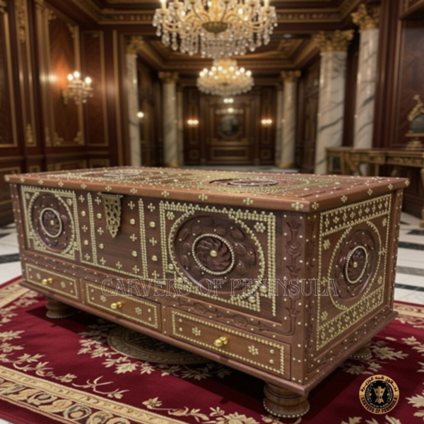 Solid Mahagony Wooden Box