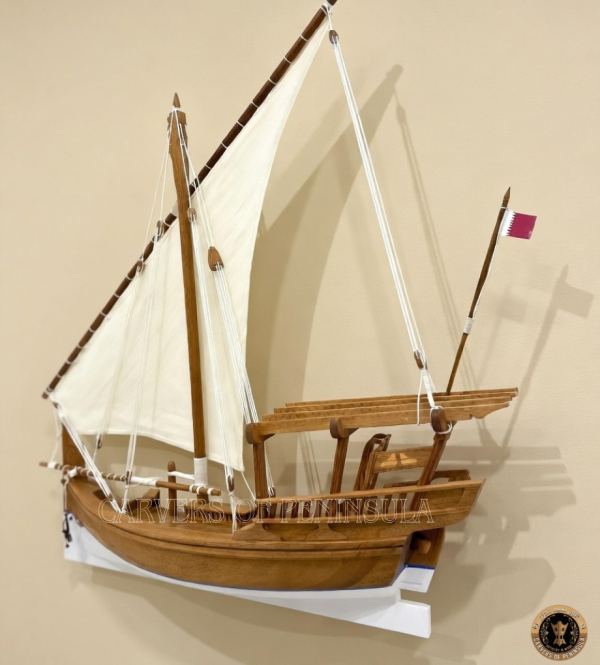 Jalbut Half Section Hanged Wooden Dhow