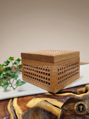 Mahabiz Pattern Wooden Box