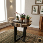 Natural Rosewood Console Table