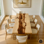 Tamarind Wood Live Edge Dining Table