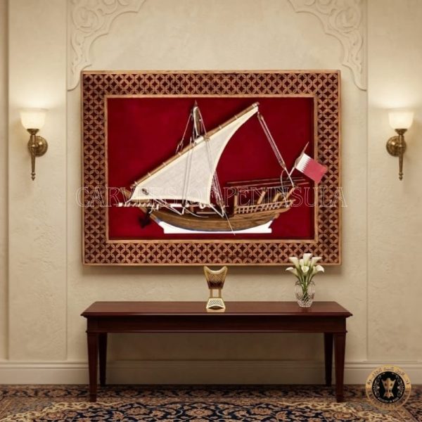 Wooden Framed Half Sanbuk Boat