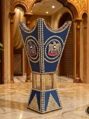 UAE Emblem Mitkan With Leather Wrapping