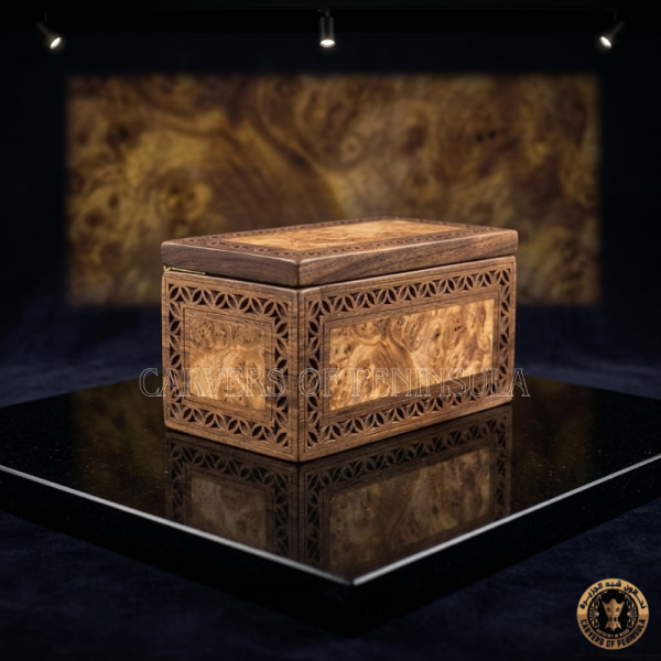 Amboryna Burl Wooden Box
