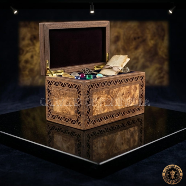 Amboryna Burl Wooden Box