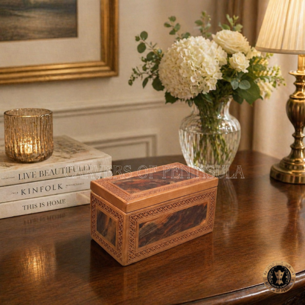 Mimba Burl Wooden Box