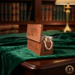 Coconut Burl Wooden Box