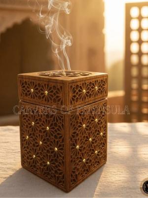 Shajara Pattern Cuboid Mitkan