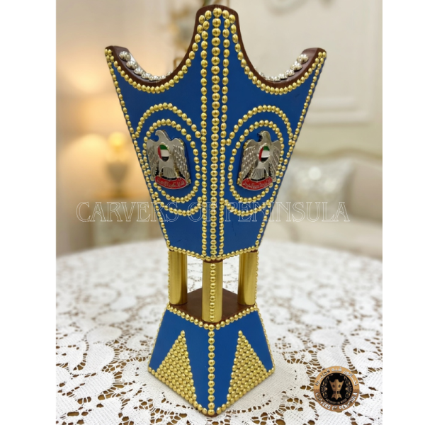 UAE Emblem Mitkan With Leather Wrapping