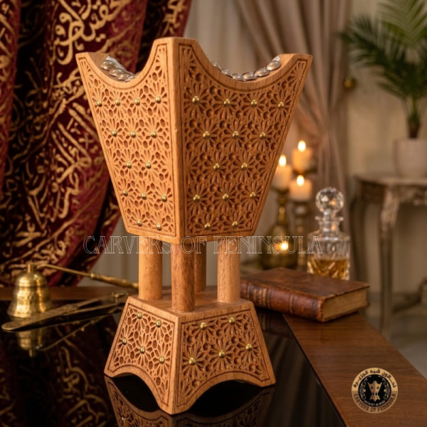 Meshed Shajara Pattern Wooden Combo Set