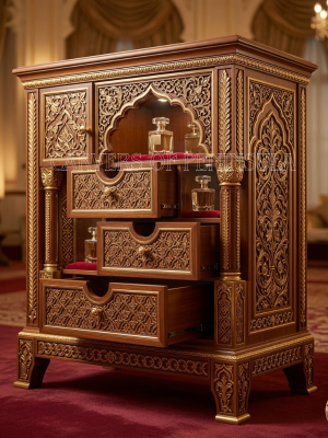Artisan-Crafted Jewellery Cabinet