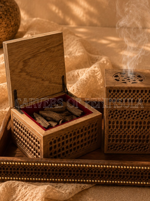 Mahafiz carving Teak Wooden Combo Set