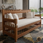 Wooden Sofa – Traditional Majlis Elegance