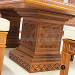 Premium Sapele wood 8-Seater Dining Table