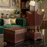 Sapele Wood Mitkan & Storage Box Combo