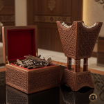 Sapele Wood Mitkan & Storage Box Combo