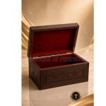 Rosewood Shajara Pattern Carved Wooden Box