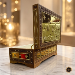 Floral Pattern Solid Teak Wood Box